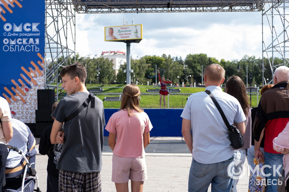 Омск отметил 309-летие , праздник совместили с Днём Омской области. Фото: Илья Петров, Елизавета Медведева