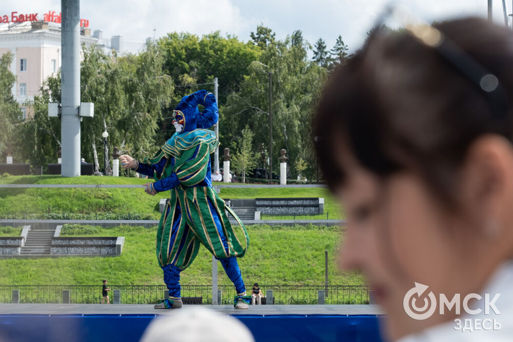 Омск отметил 309-летие , праздник совместили с Днём Омской области. Фото: Илья Петров, Елизавета Медведева