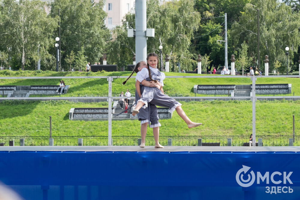 Омск отметил 309-летие , праздник совместили с Днём Омской области. Фото: Илья Петров, Елизавета Медведева