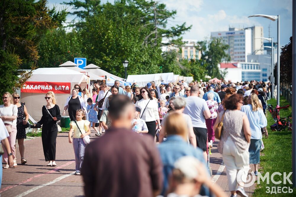 Омск отметил 309-летие , праздник совместили с Днём Омской области. Фото: Илья Петров, Елизавета Медведева