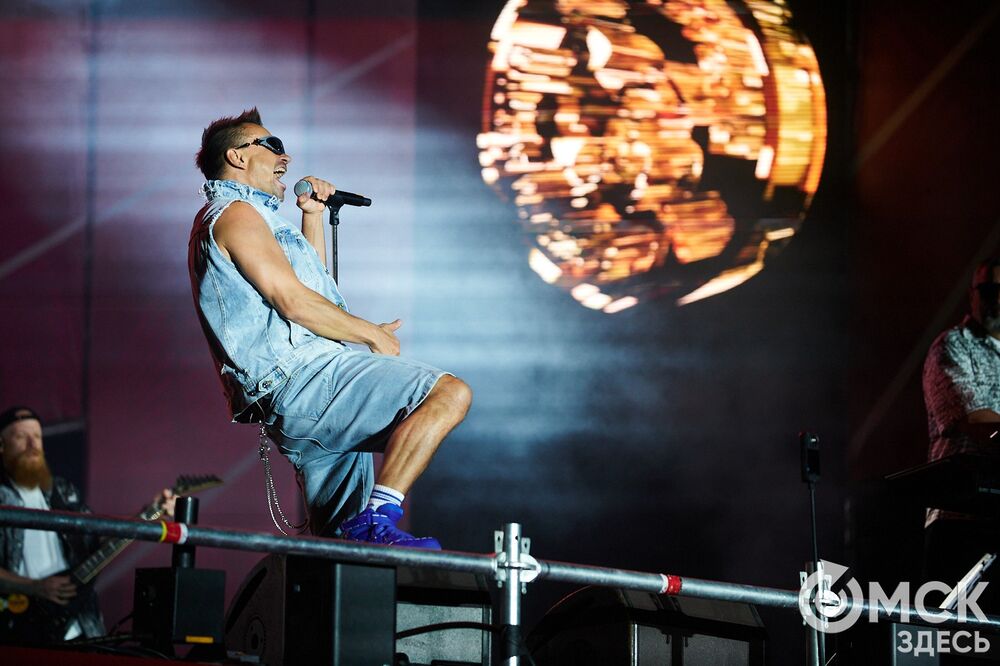 На Соборной площади и на территории Омской крепости прошли выступления именитых артистов . Фото: Илья Петров, Елизавета Медведева