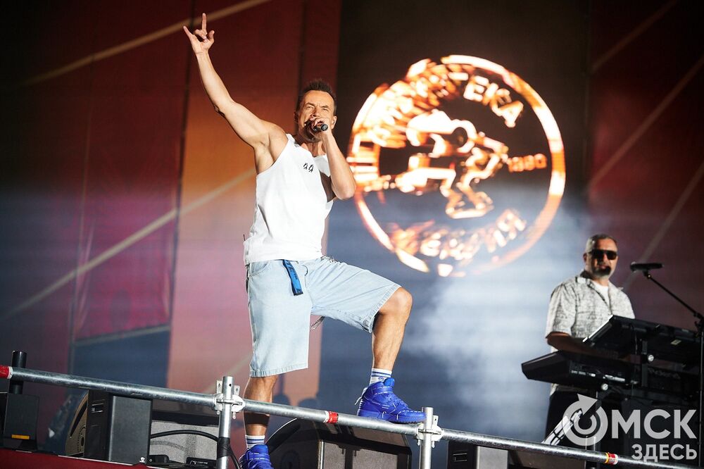 На Соборной площади и на территории Омской крепости прошли выступления именитых артистов . Фото: Илья Петров, Елизавета Медведева