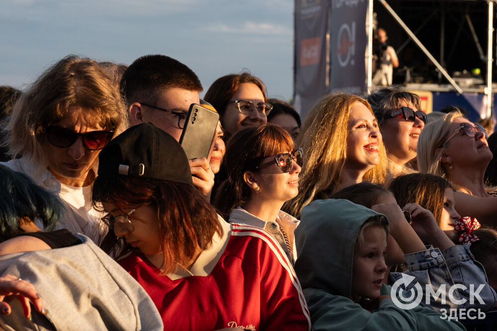 На Соборной площади и на территории Омской крепости прошли выступления именитых артистов . Фото: Илья Петров, Елизавета Медведева