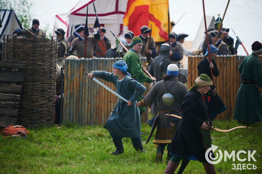 309-летие Омска стало поводом познакомиться с историческими событиями , которые предшествовали основанию города. Фото: Илья Петров