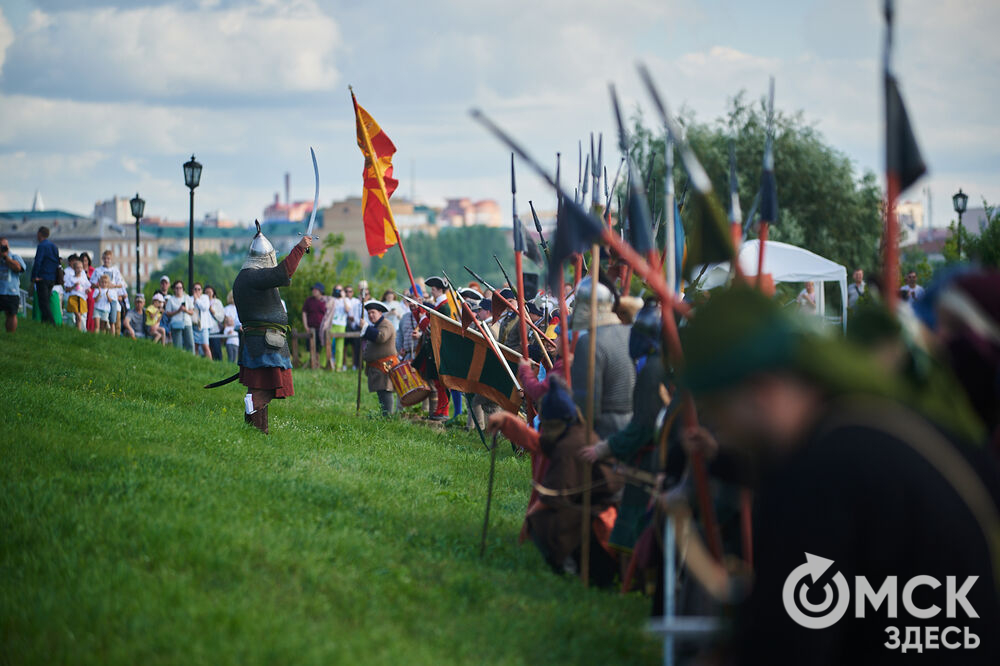 309-летие Омска стало поводом познакомиться с историческими событиями , которые предшествовали основанию города. Фото: Илья Петров
