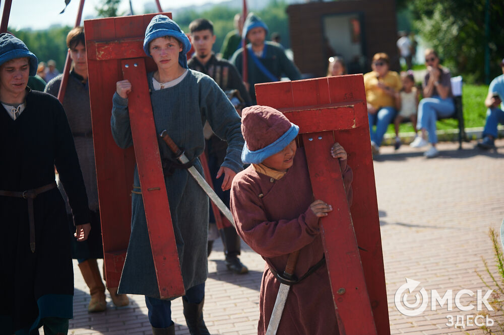 309-летие Омска стало поводом познакомиться с историческими событиями , которые предшествовали основанию города. Фото: Илья Петров