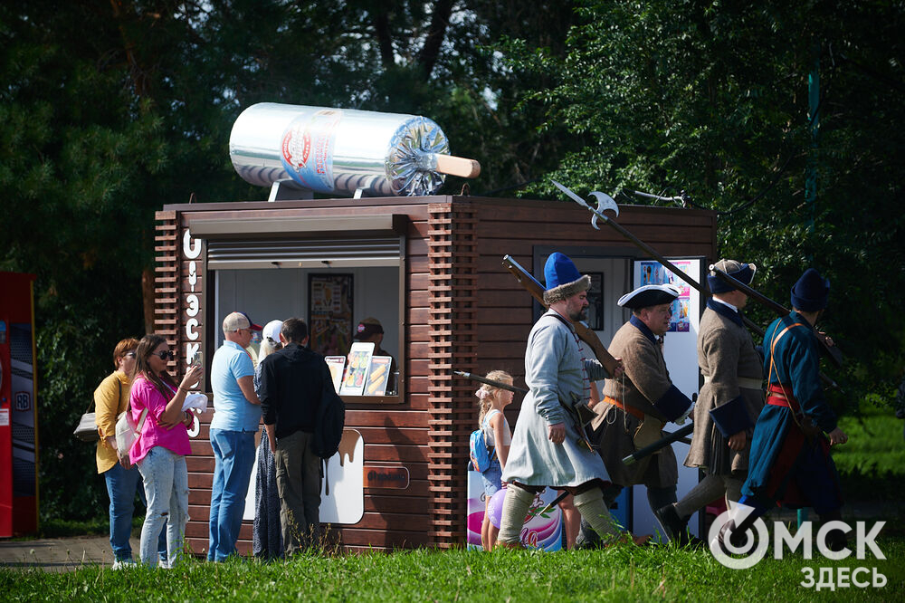 309-летие Омска стало поводом познакомиться с историческими событиями , которые предшествовали основанию города. Фото: Илья Петров