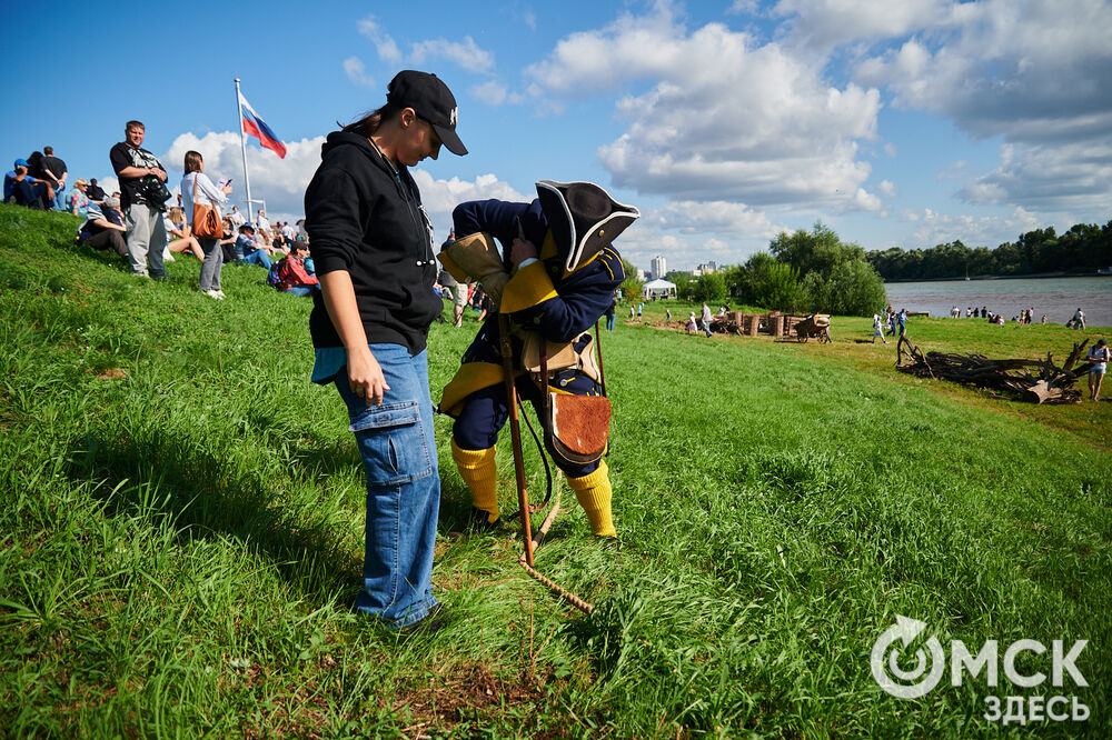 309-летие Омска стало поводом познакомиться с историческими событиями , которые предшествовали основанию города. Фото: Илья Петров