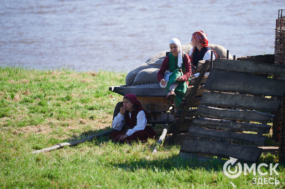 309-летие Омска стало поводом познакомиться с историческими событиями , которые предшествовали основанию города. Фото: Илья Петров