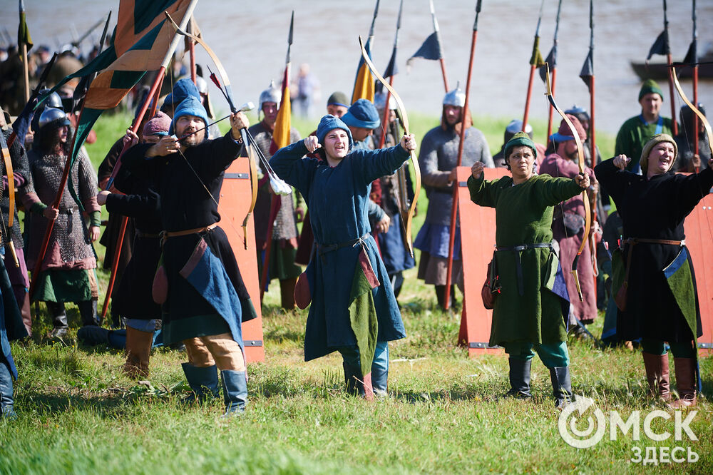 309-летие Омска стало поводом познакомиться с историческими событиями , которые предшествовали основанию города. Фото: Илья Петров