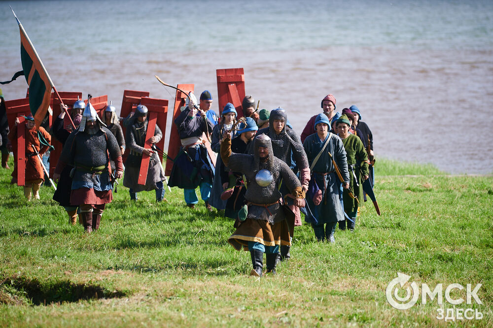 309-летие Омска стало поводом познакомиться с историческими событиями , которые предшествовали основанию города. Фото: Илья Петров