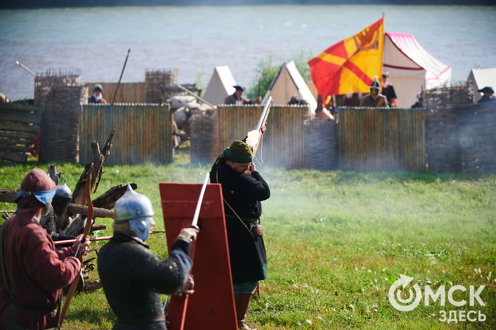 309-летие Омска стало поводом познакомиться с историческими событиями , которые предшествовали основанию города. Фото: Илья Петров