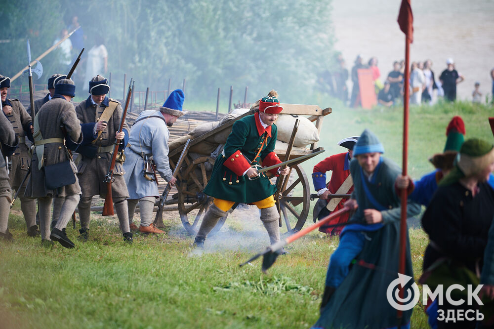 309-летие Омска стало поводом познакомиться с историческими событиями , которые предшествовали основанию города. Фото: Илья Петров