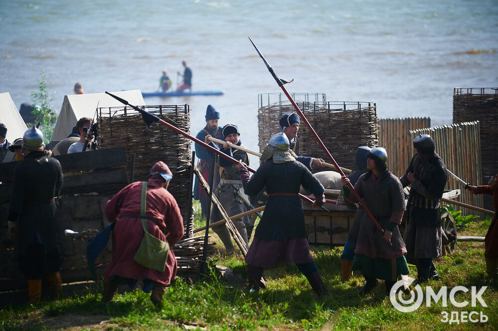 309-летие Омска стало поводом познакомиться с историческими событиями , которые предшествовали основанию города. Фото: Илья Петров
