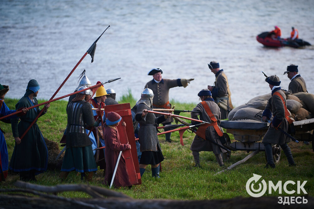 309-летие Омска стало поводом познакомиться с историческими событиями , которые предшествовали основанию города. Фото: Илья Петров