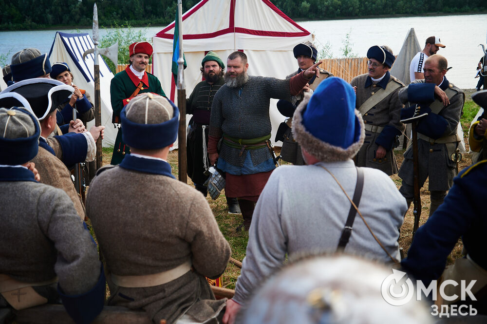 309-летие Омска стало поводом познакомиться с историческими событиями , которые предшествовали основанию города. Фото: Илья Петров