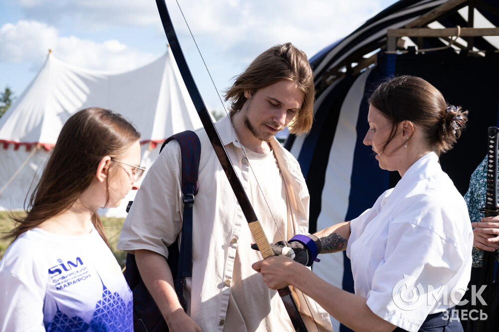 В Омске состоялся двадцатый по счёту фестиваль исторической реконструкции "Щит Сибири" (0+). Фото: Елизавета Медведева