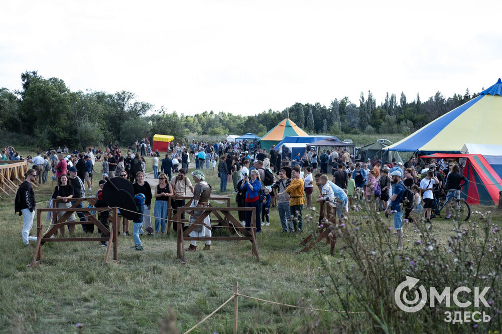 В Омске состоялся двадцатый по счёту фестиваль исторической реконструкции "Щит Сибири" (0+). Фото: Елизавета Медведева