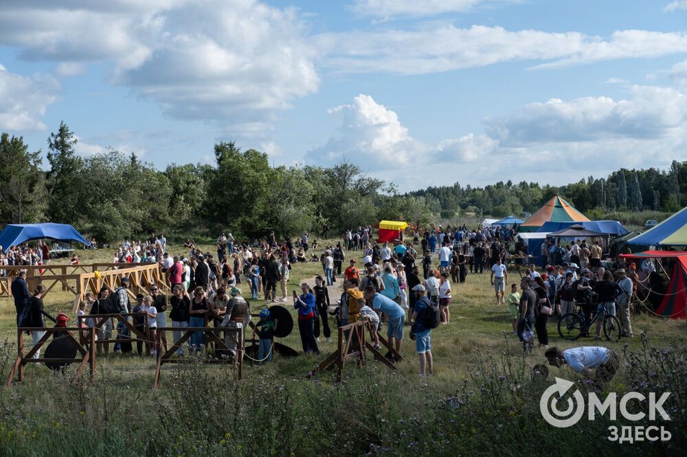 В Омске состоялся двадцатый по счёту фестиваль исторической реконструкции "Щит Сибири" (0+). Фото: Елизавета Медведева