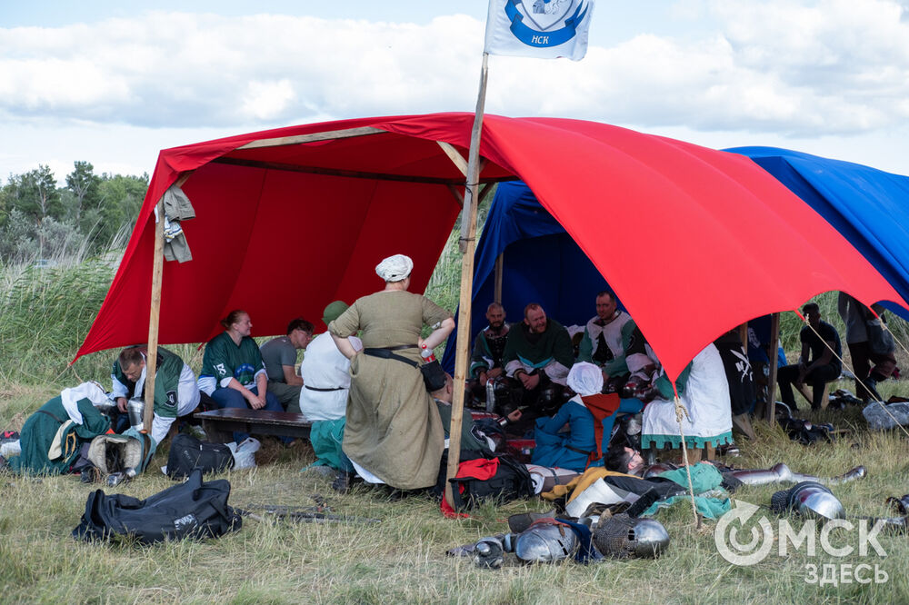 В Омске состоялся двадцатый по счёту фестиваль исторической реконструкции "Щит Сибири" (0+). Фото: Елизавета Медведева