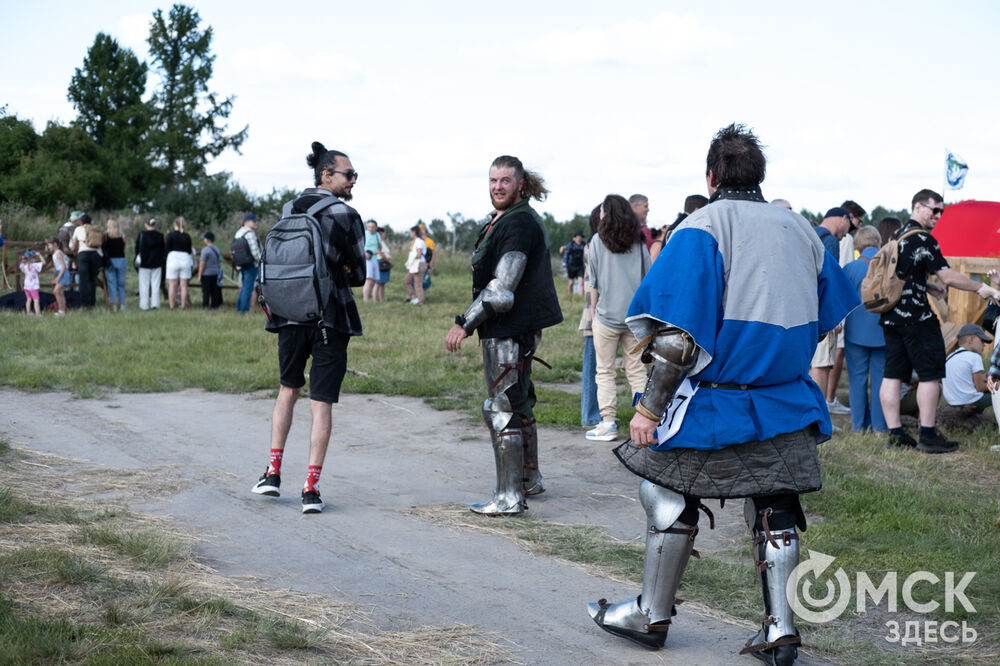 В Омске состоялся двадцатый по счёту фестиваль исторической реконструкции "Щит Сибири" (0+). Фото: Елизавета Медведева
