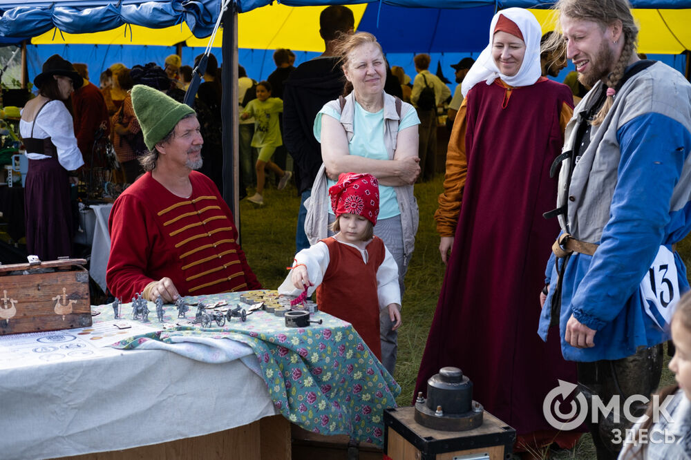 В Омске состоялся двадцатый по счёту фестиваль исторической реконструкции "Щит Сибири" (0+). Фото: Елизавета Медведева