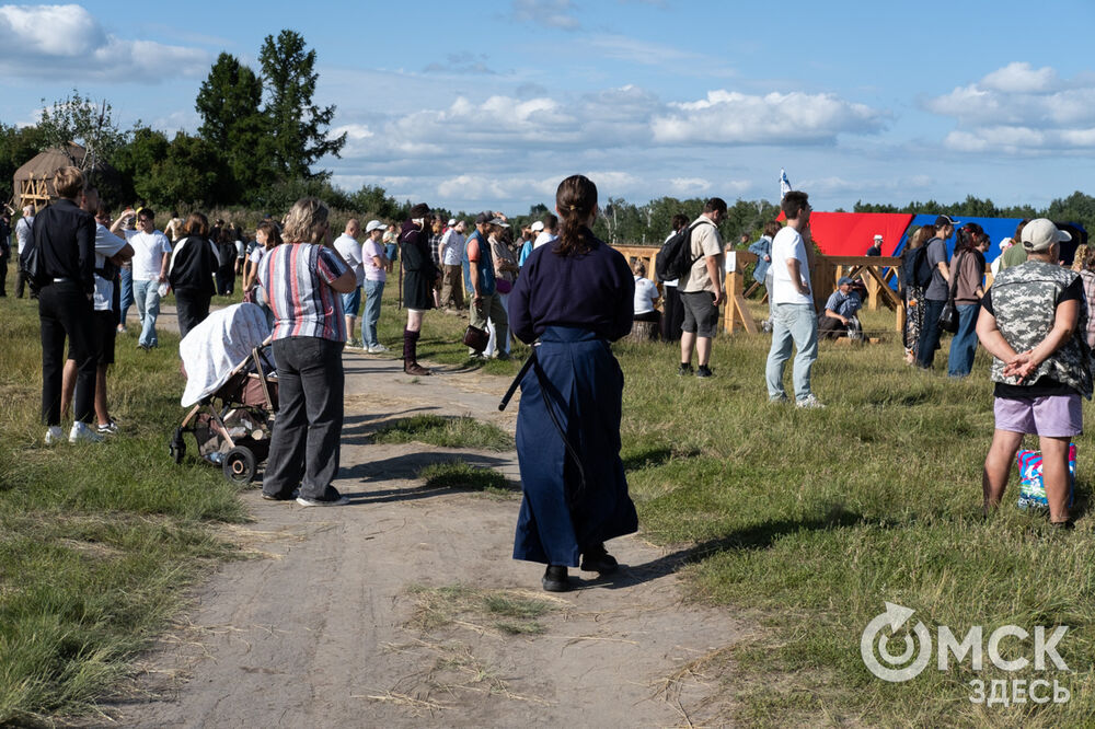 В Омске состоялся двадцатый по счёту фестиваль исторической реконструкции "Щит Сибири" (0+). Фото: Елизавета Медведева