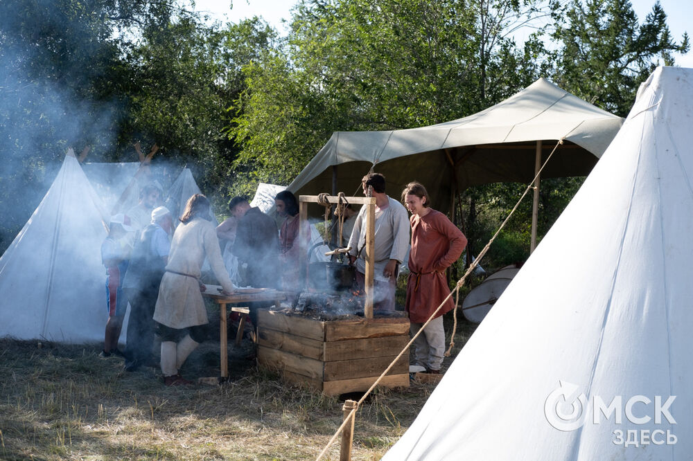 В Омске состоялся двадцатый по счёту фестиваль исторической реконструкции "Щит Сибири" (0+). Фото: Елизавета Медведева