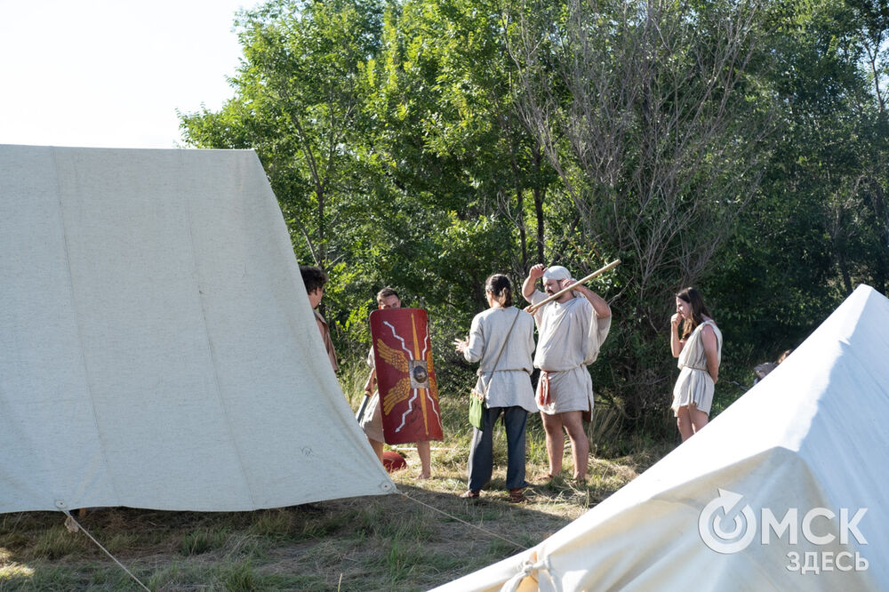 В Омске состоялся двадцатый по счёту фестиваль исторической реконструкции "Щит Сибири" (0+). Фото: Елизавета Медведева
