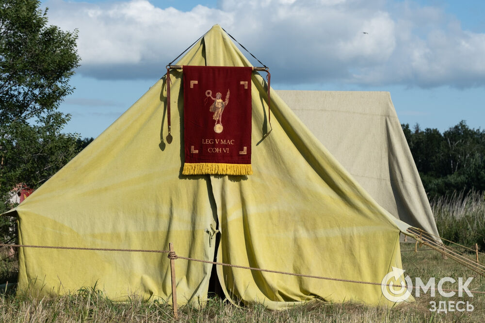 В Омске состоялся двадцатый по счёту фестиваль исторической реконструкции "Щит Сибири" (0+). Фото: Елизавета Медведева