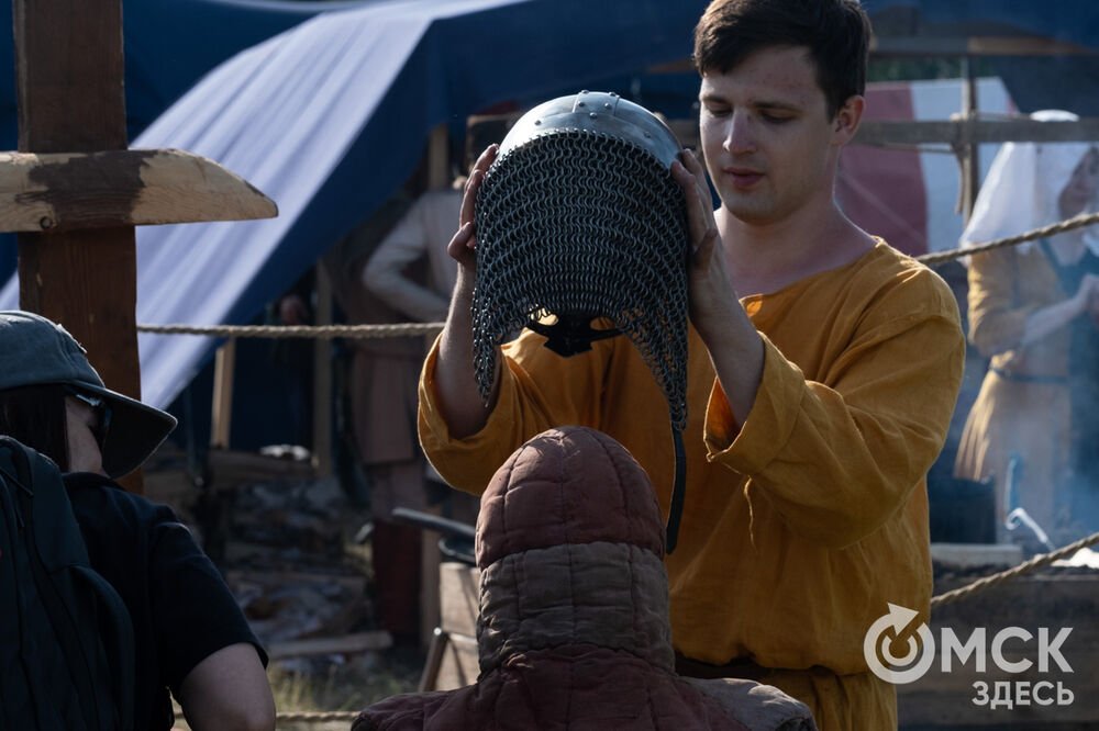 В Омске состоялся двадцатый по счёту фестиваль исторической реконструкции "Щит Сибири" (0+). Фото: Елизавета Медведева