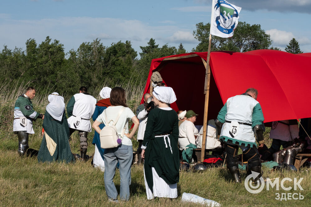 В Омске состоялся двадцатый по счёту фестиваль исторической реконструкции "Щит Сибири" (0+). Фото: Елизавета Медведева