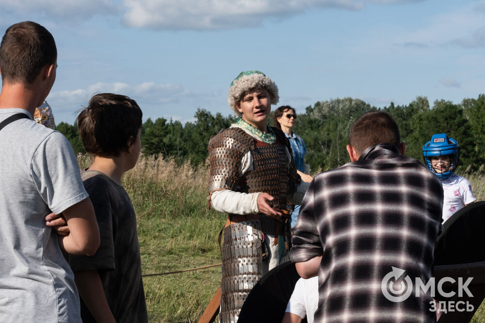 В Омске состоялся двадцатый по счёту фестиваль исторической реконструкции "Щит Сибири" (0+). Фото: Елизавета Медведева