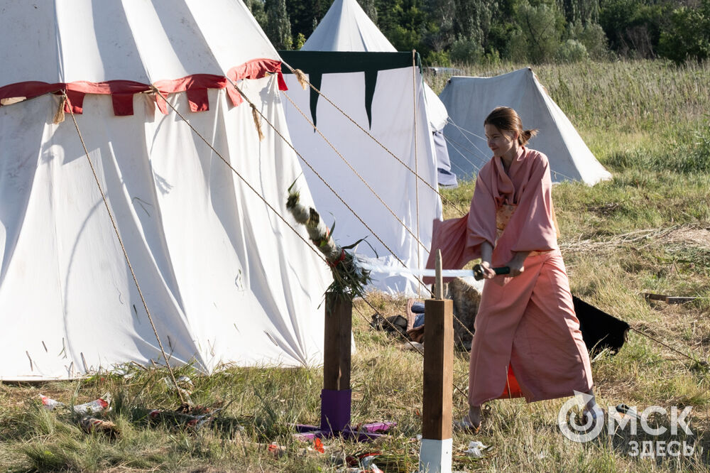 В Омске состоялся двадцатый по счёту фестиваль исторической реконструкции "Щит Сибири" (0+). Фото: Елизавета Медведева