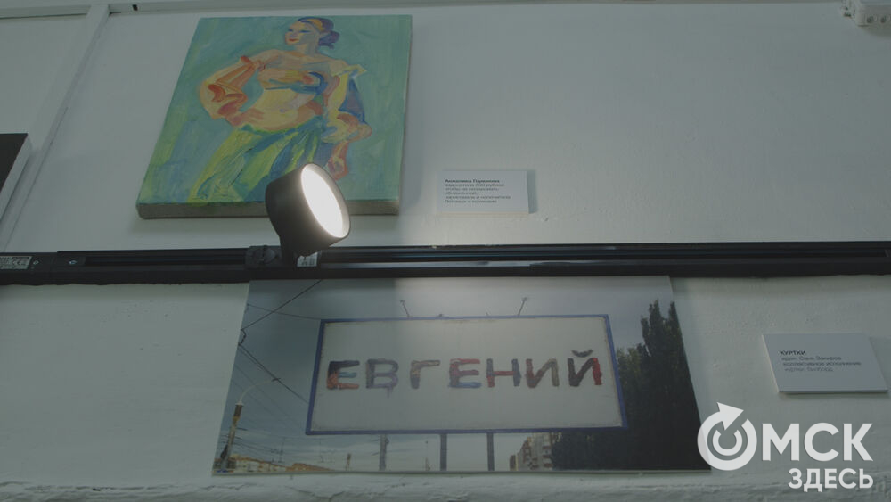 В галерее "ООО "Водопад" открылась экспозиция с названием "Красивая выставка про Омск" (18+).