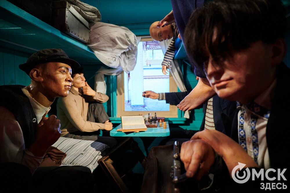 Первая в мире интерактивная выставка на рельсах сделала оставку в Омске на два дня. Фото Илья Петров