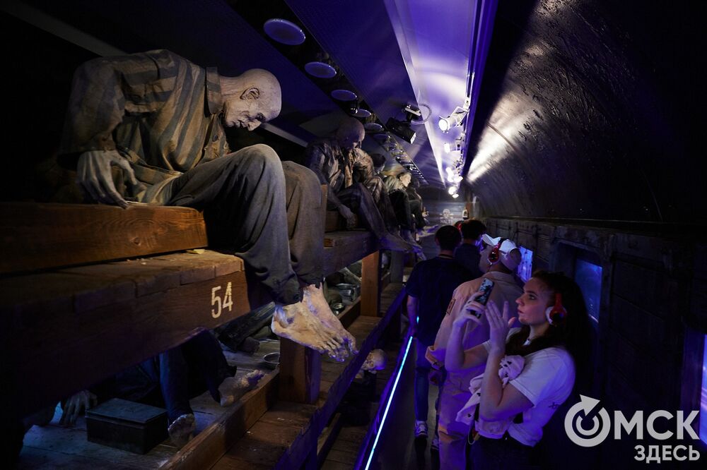 Первая в мире интерактивная выставка на рельсах сделала оставку в Омске на два дня. Фото Илья Петров