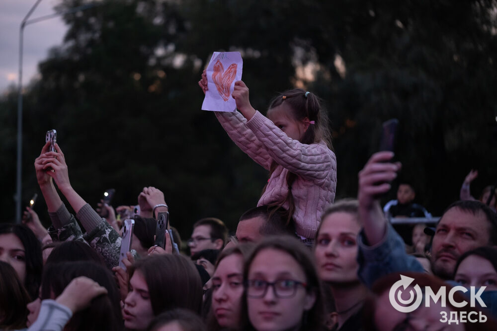 Amirchik и Artik и Asti дали последний летний концерт для омичей. Фото: Елизавета Медведева