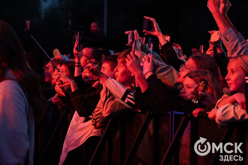 Amirchik и Artik и Asti дали последний летний концерт для омичей. Фото: Елизавета Медведева