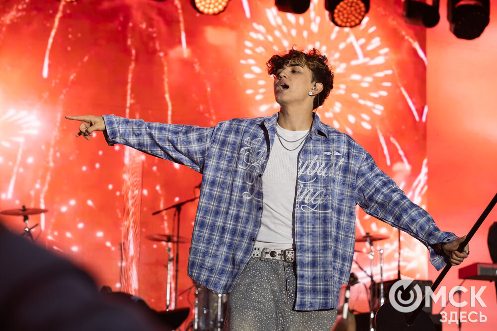 Amirchik и Artik и Asti дали последний летний концерт для омичей. Фото: Елизавета Медведева