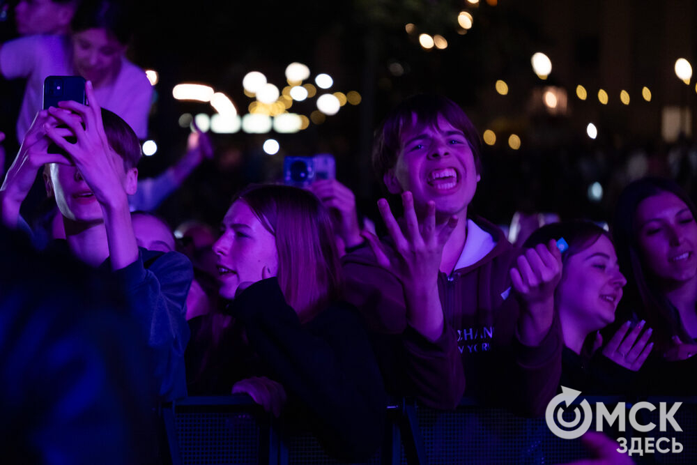 Amirchik и Artik и Asti дали последний летний концерт для омичей. Фото: Елизавета Медведева