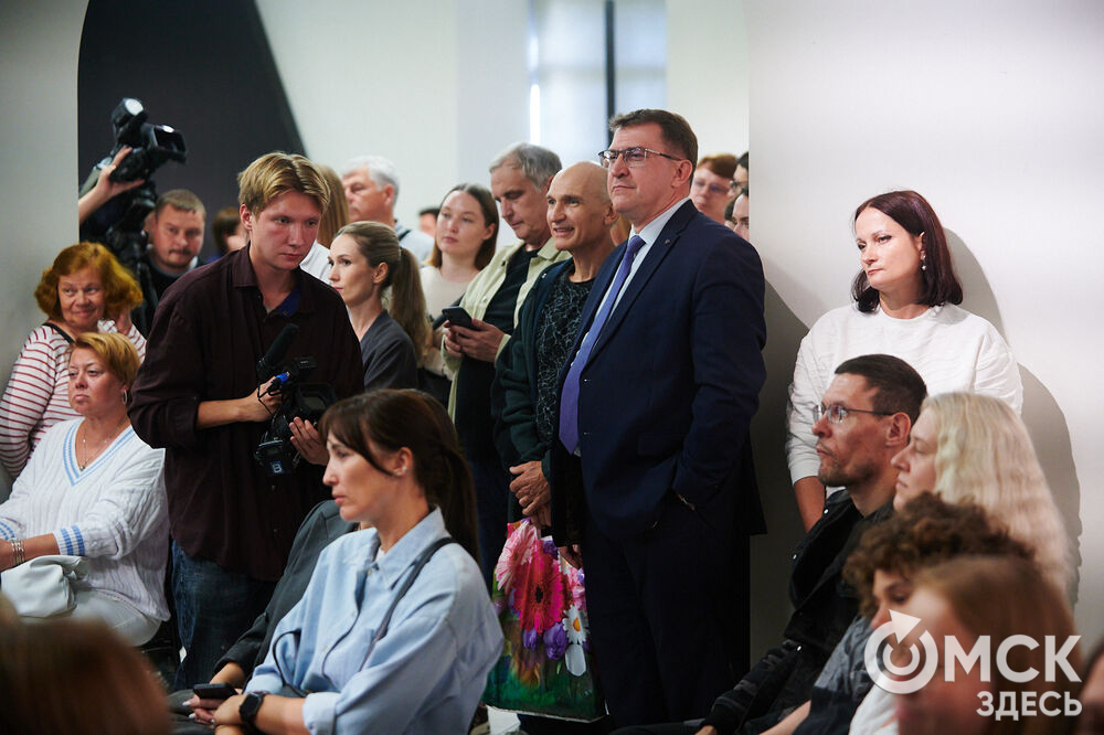 Презентация сборника "Аркадий Кутилов. Избранная лирика". Омск, 2025. Фото: Илья Петров