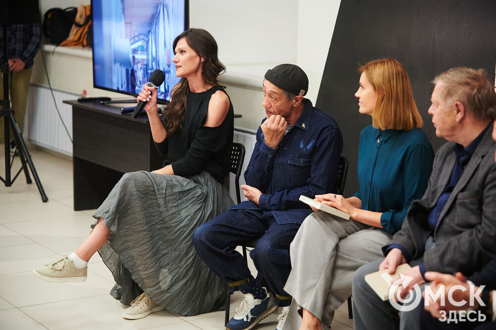 Презентация сборника "Аркадий Кутилов. Избранная лирика". Омск, 2025. Фото: Илья Петров