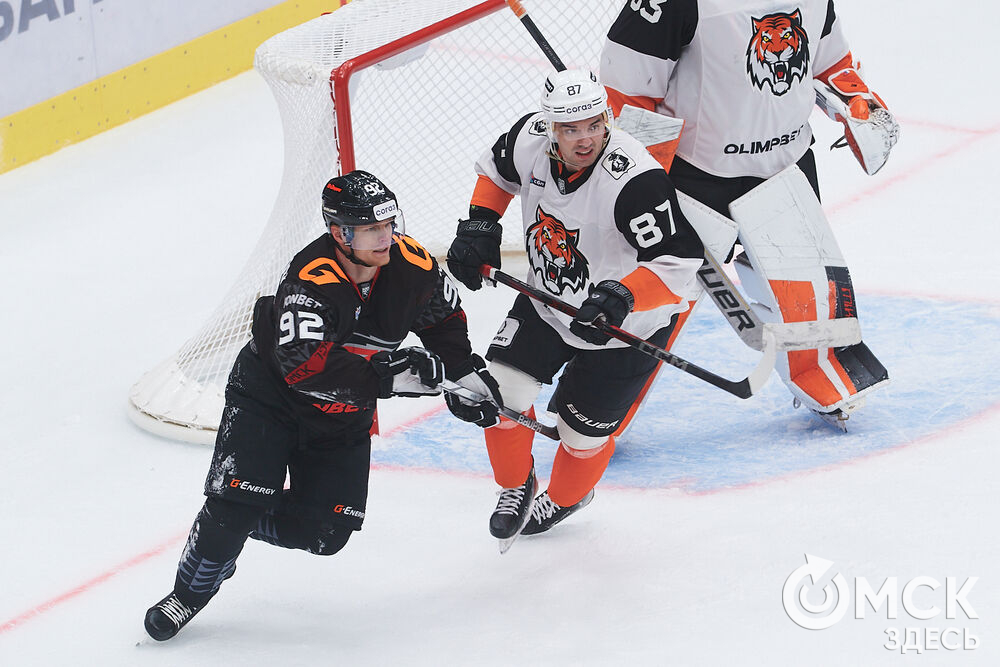 "Авангард" на своём льду победил "Амур". Фото: Илья Петров