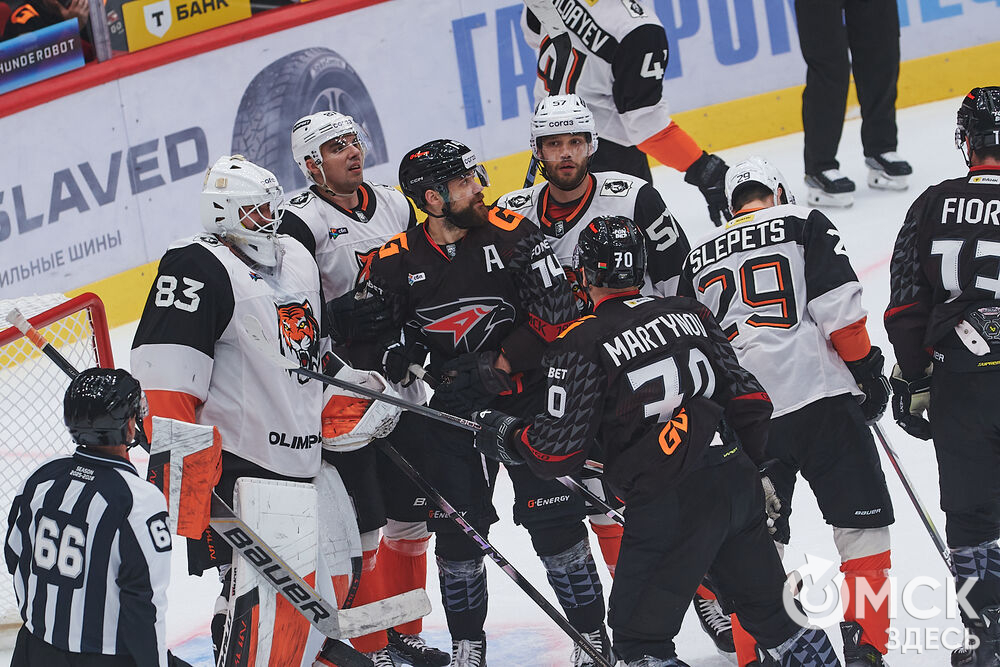 "Авангард" на своём льду победил "Амур". Фото: Илья Петров