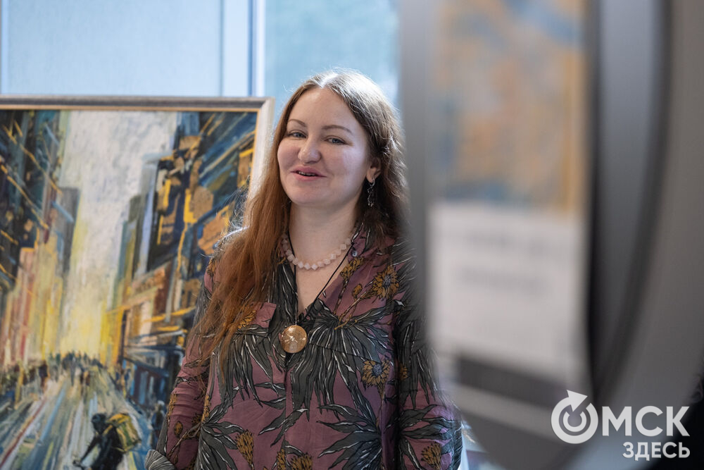 В День программиста, 13 сентября, в Омске открылась выставка художественных работ на тему квантового города. Подробности: здесь . Фото: Елизавета Медведева