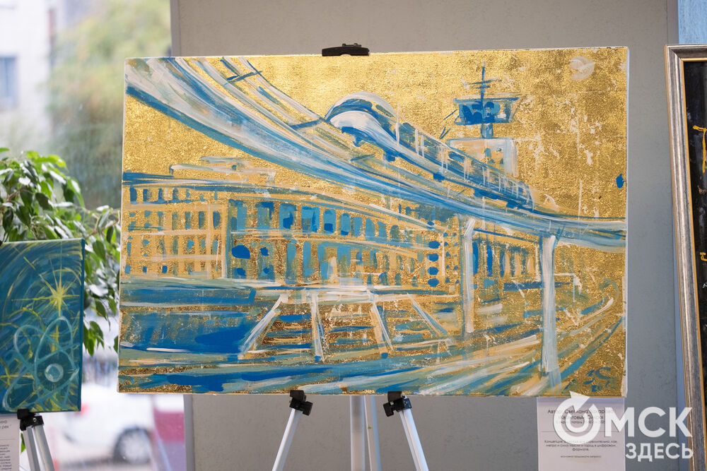 В День программиста, 13 сентября, в Омске открылась выставка художественных работ на тему квантового города. Подробности: здесь . Фото: Елизавета Медведева