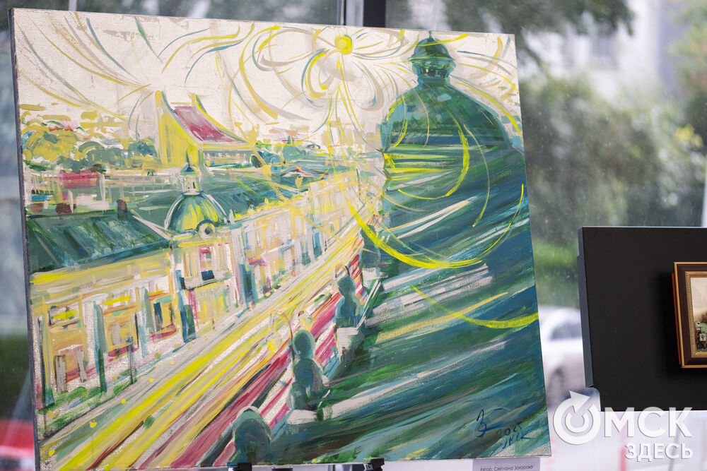В День программиста, 13 сентября, в Омске открылась выставка художественных работ на тему квантового города. Подробности: здесь . Фото: Елизавета Медведева