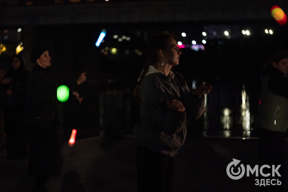 Театр огня показал шоу и поделился нюнсами мастерства. Подробности: здесь . Фото: Елизавета Медведева