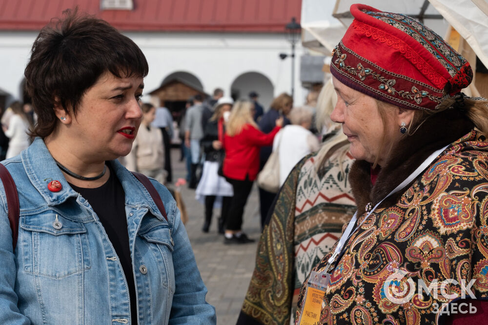 В Омской крепости прошёл фестиваль, посвящённый новому урожаю и историческим блюдам. Фото: Елизавета Медведева
